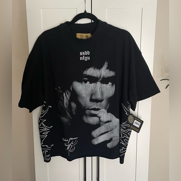 LIMITED Edition - Darc Sport Bruce Lee Oversized Cut Hem Tee - NWT - Size Large - Picture 1 of 3